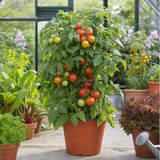 1 Brandy Boy Beefsteak Tomato Plant, Outdoor Garden Ready, High Yield Vegetable, 2Ltr Root Ball