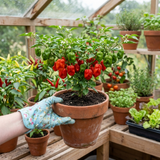 Set of 3 or 6 Large Chilli Pepper Plants - Armageddon, Ready to Plant in Your Garden