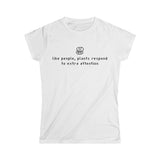 Inverse Plant Care Women's Softstyle Tee