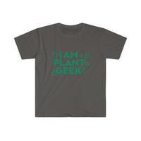 I Am Plant Geek Men's Fitted Short Sleeve Tee