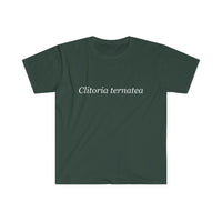 Clitoria ternatea Men's Fitted Short Sleeve Tee