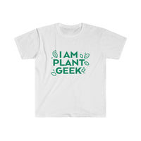 I Am Plant Geek Men's Fitted Short Sleeve Tee