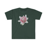 Doubleflowered Lily Men's Fitted Short Sleeve Tee