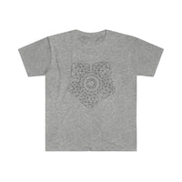 Virtual Garden Rafflesia Light Men's Fitted Short Sleeve t-shirt