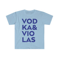 Vodka & Violas Men's Fitted Short Sleeve Tee
