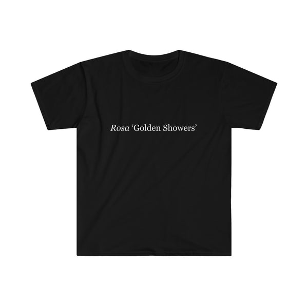 Rosa 'Golden Showers' Men's Fitted Short Sleeve Tee