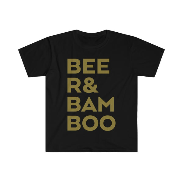 Beer & Bamboo Men's Fitted Short Sleeve Tee