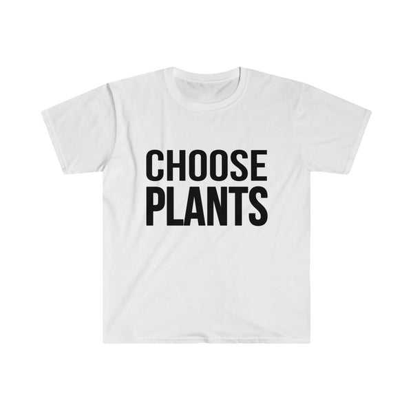 Choose Plants Men's Fitted Short Sleeve Tee