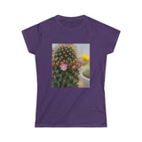 Flowering Cactus Women's Softstyle Tee